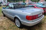 =Audi 80 Cabrio, gesehen bei der Oldtimerausstellung Blech & Barock bei Schloss Fasanerie, 07-2026