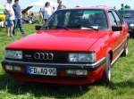 Audi 90 besucht die Oldtimerausstellung in Fulda-Harmerz im Juni 2014