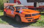 =Audi Quattro, ausgestellt bei der Oldtimerveranstaltung in Frankenberg, 05-2026