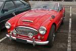 Dieser Austin Healey ist mir Mitte April aufgefallen. 