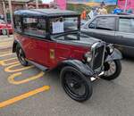 Austin Seven RN Saloon, wie er nur von Oktober 1931 bis September 1932 montiert wurde.