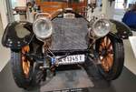 =Frontansicht des Austro Daimler 28/32, steht im Museum  fahr(T)raum - Ferdinand Porsche  in Mattsee/Österreich, Juni 2022