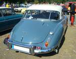 Heckansicht eines DKW Auto Union 1000 S Coupe, gebaut von 1959 bis 1963.