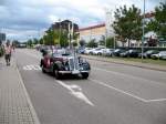 Dieses traumhafte Horch 930 V Cabriolet war bei der 2000km durch Deutschland dabei, Chemnitz 24.07.07
