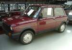 Dieser Autobianchi A112 Junior wurde im November 1984 erstmalig in Italiens Hauptstadt Rom zugelassen.