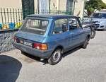 Heckansicht eines Autobianchi A112 Junior.