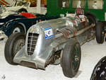 Die Bentley  Old Mother Gun  von 1927 war im Dezember 2014 im Auto- und Technikmuseum Sinsheim zu sehen.