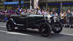 Bentley 3 Litre,  in der Innenstadt von Le Mans bei der Fahrerparade, Le Mans 13.06.2025