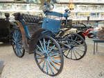 Der Benz Patent-Motorwagen Victoria im Technischen Nationalmuseum Prag (September 2012)