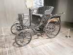=BENZ Velo-Kutsche, Bauzeit 1894 - 1902, 1045 ccm, 1,5 PS, 25 km/h, ausgestellt im EFA Automobilmuseum Amerang, 06-2022