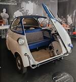 =BMW Isetta 250, 245 ccm, 12 PS; gesehen im Museo Nicolis in Verona, 09-2025