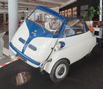 =BMW Isetta 250, 245 ccm, 12 PS; gesehen im Museo Nicolis in Verona, 09-2025