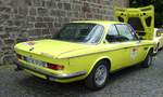 =BMW 3.0 CSi, Bj. 1971, 2966 ccm, 200 PS, gesehen in Fulda anl. der SACHS-FRANKEN-CLASSIC im Juni 2019