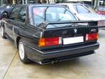 Heckansicht eines BMW E30 M3 aus dem Modelljahr 1988. Classic Remise Düsseldorf am 21.10.2021.
