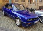 =BMW 318i, Bj. 1987, gesehen bei der Oldtimerausstellung in Spangenberg, 05-2023