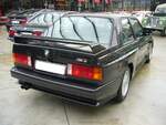 Heckansicht eines BMW E30 M3.