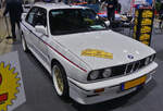 BMW 3er, war beim Autojumble in Luxemburg zu sehen. 03.2026