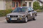 BMW E30, war als Teilnehmer bei der Luxemburg Classic Rallye dabei.