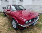 =BMW Cabrio E 30, ausgestellt bei der Oldtimerausstellung Blech & Barock bei Schloss Fasanerie, 07-2026