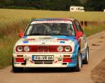 BMW 3er auf der Grabfeldrally 2011 WP 4 Behn/ Walter.