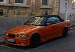 Diesen BMW 3 E36 Cabrio habe ich in November, 2022 gesehen.