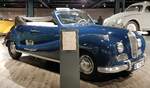 =BMW 501/6 Cabriolet, Bauzeit 1955 - 1958, 2077 ccm, 72 PS, 145 km/h, ausgestellt im EFA Museum in Amerang, 06-2022