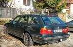 Rückansicht: BMW 5 Touring E34.