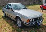 =BMW Coupe E24, ausgestellt bei der Oldtimerausstellung Blech & Barock bei Schloss Fasanerie, 07-2026