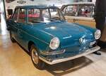 =BMW 700, Bauzeit 1959 - 1965, 2-Zyl.-Motor, 697 ccm, 30 - 40 PS, präsentiert vom Zylinderhaus in Bernkastel-Kues, 04-2023