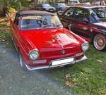 BMW 700 Cabriolet, montiert in der Karosseriefabrik Baur/Stuttgart in den Jahren von 1961 bis 1964.