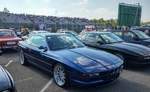 BMW 850CSI, gesehen im Parkplatz des Hungaroring am 01.10.2017.