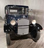 =BMW 3/20 Limousine, Bauzeit 1932 - 1934, 782 ccm, 20 PS, 80 km/h, ausgestellt im EFA Museum in Amerang, 06-2022