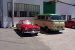 Auch Kleinbusse wurden damals schon von Borgward hergestellt.