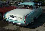 Heckansicht eines Borgward Isabella Coupes aus dem Jahr 1961.