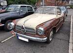 Borgward Isabella Coupe in der Farbkombination kastanienbraun/cremewei� aus dem Jahr 1958.