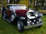 Buick 128 von 1929. Der Wagen konnte wahlweise mit einem 3.917 cm³ Motor mit 74 PS oder einem 5.073 cm³ Motor mit 90 PS geordert werden. Oldtimertreffen in Marl am 30.10.2011.