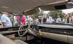 Innenraum eines Cadillac Sixty Special (Fleetwood, Modelljahr: 1958). Treffen für Hobby- und Veteranenfahrzeuge in Szántód (am Plattensee) am 26.07.2025.