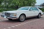 Der Cadillac Seville der zweiten Generation wurde von 1980 bis 1985 gebaut. (Hattingen, Mai 2024)