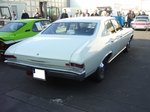 Heckansicht eines Chevrolet Chevelle fourdoor Sedan des Modelljahres 1968.