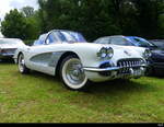 Oldtimer Chevrolet Corvette am Oldtimertreffen in Orpund/BE am 2024.06.23