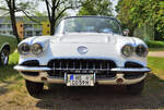 1959er Chevrolet Corvette, beim Frühlingserwachen Oldtimer-IG Grenzland auf dem Gelände des Sportpark Loherhof Geilenkirchen 1.5.24 
