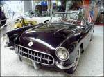 Chevrolet Corvette Cabrio, BJ 1956, V8, 4337 ccm, 250 PS, ausgestellt im Auto & Technik Museum in Sinsheim.