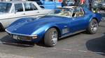 Eine Corvette Stingray auf dem Oldtimertreffen am Bikertreff Krefeld, 24.9.17