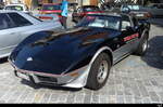 Oldtimer Chevrolet Corvette am Internationalen Oldtimer Treffen in Aarberg am 2023.08.13