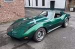 Chevrolet Corvette C3 Stingray aus dem Modelljahr 1973 im Farbton elkhart green.