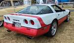 =Chevrolet Corvette C 4, steht bei einer Oldtimerveranstaltung in Unterbreizbach, 07-2026 