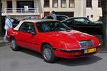Chrysler Le Baron Bj 1989, 3000 ccm, 6 Zyl., 172 CV, war beim Oldtimertreff in Remich zu sehen.
