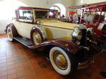 Chrysler Convertible Coupe, Baujahr 1931, 8 zyl. Motor, 100 PS, Fordonmuseet Sunme (31.05.2018)