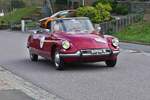 Citroen DS Cabrio, machte bei der Luxemburg Classic Rallye mit. 11.09.2026