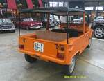 Heckansicht eines Citroen Mehari aus dem Jahr 1983.